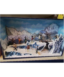 COFFRET DIORAMA 1ER ASCENSION DU MONTBLANC N°12/15