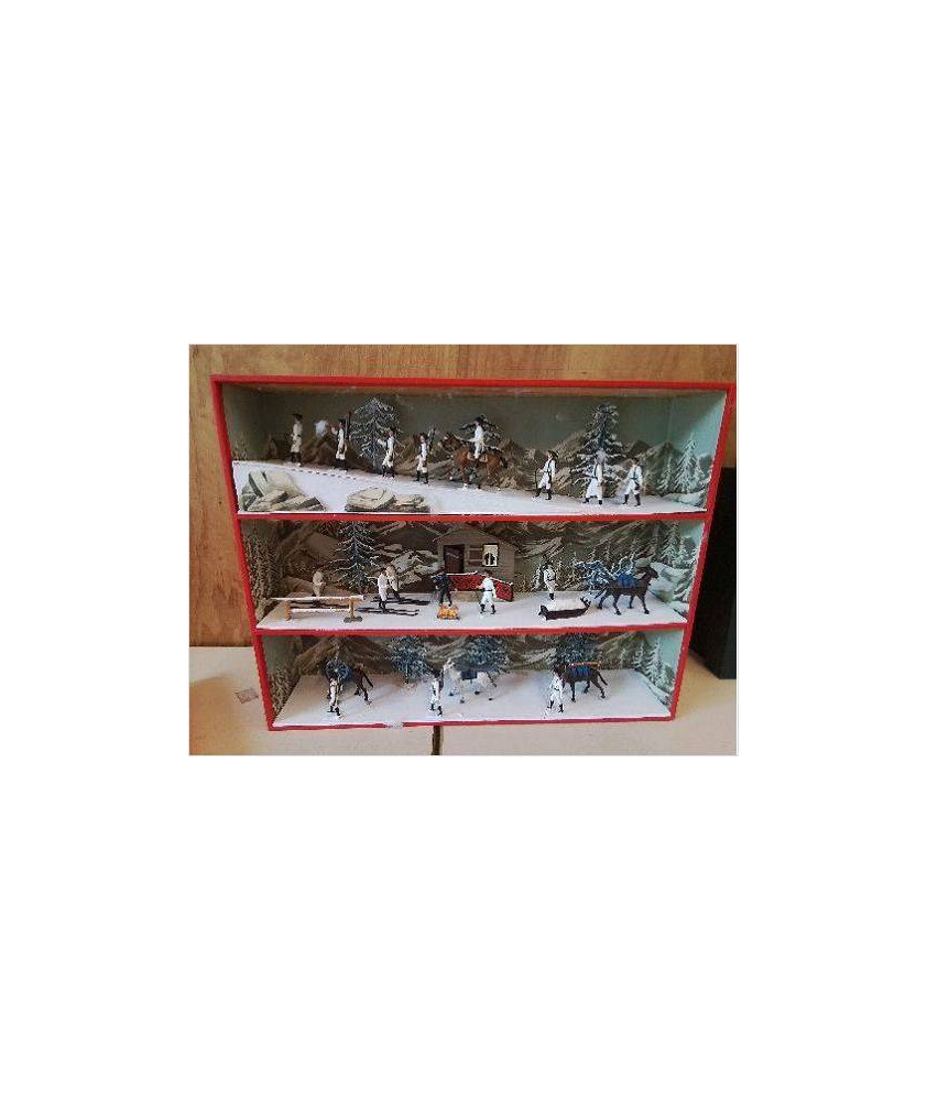 COFFRET DIORAMA ’MANOEUVRES DANS LES ALPES’