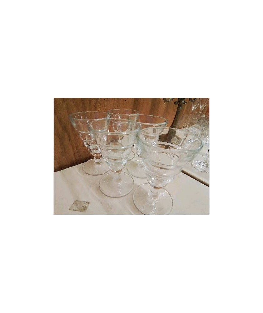 LOT DE 5 VERRES