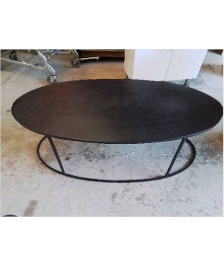 TABLE BASSE OVALE