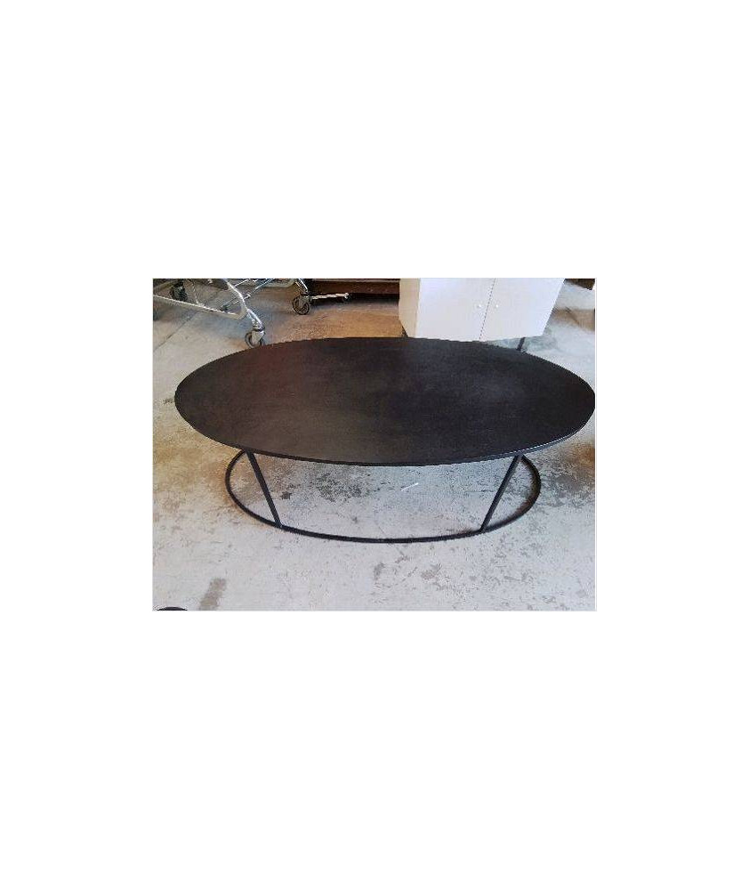 TABLE BASSE OVALE