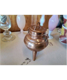 PETIT CHAUDRON EN CUIVRE 