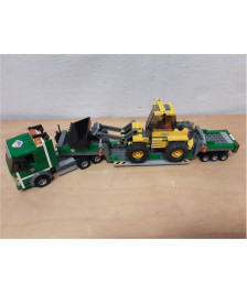 LEGO CAMION DE TRANSPORT + CHARGEUSE