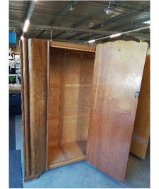 ARMOIRE PENDERIE  ANGLAISE ART DÉCO 1 PORTE