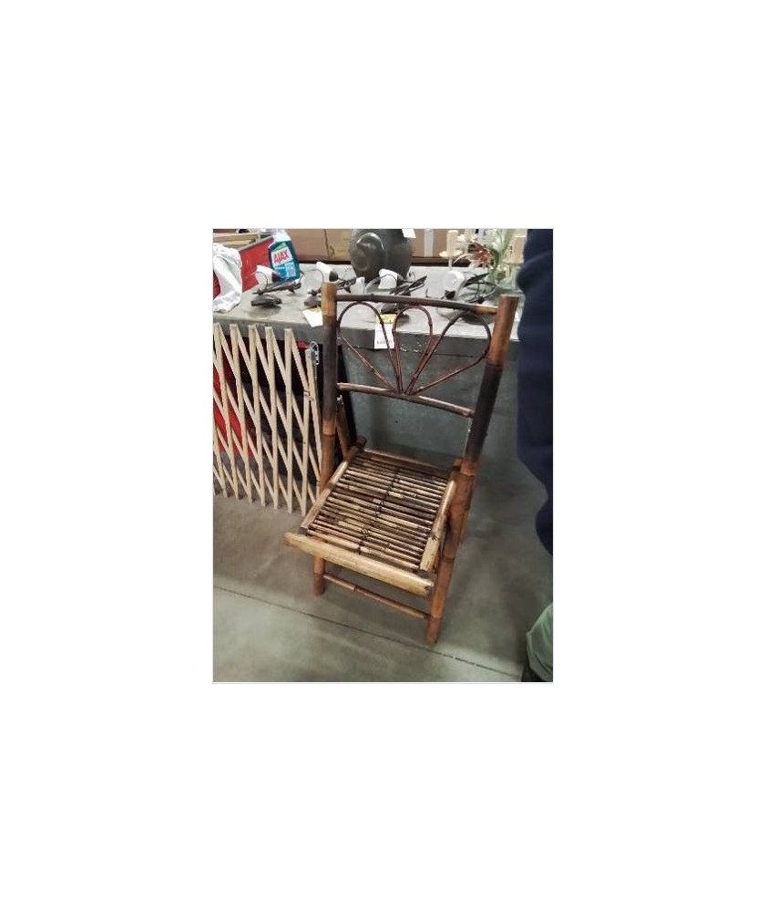 CHAISE BAMBOU PLIANTE