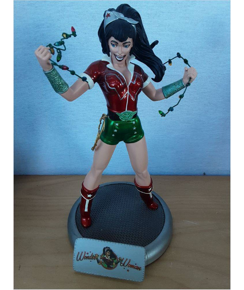 STATUETTE DC COLLECTIBLES BOMBSHELLS WONDER WOMAN STATUETTE DC COLLECTIBLES BOMBSHELLS WONDER WOMAN