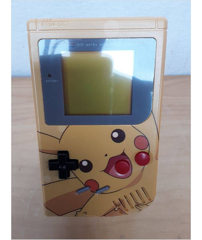 CONSOLE GAME BOY FAT ( RÉVISÉE - COQUE NEUVE ÉDITION PIKACHU ) CONSOLE GAME BOY FAT ( RÉVISÉE - COQUE NEUVE ÉDITION PIKACHU )