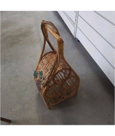 PORTE BOUTEILLES ROTIN