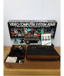 CONSOLE ATARI 2600 WOODY EN BOITE