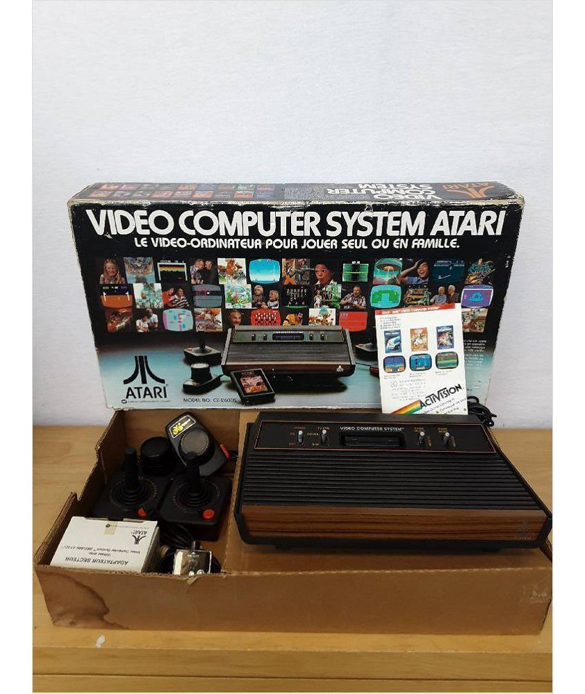 CONSOLE ATARI 2600 WOODY EN BOITE