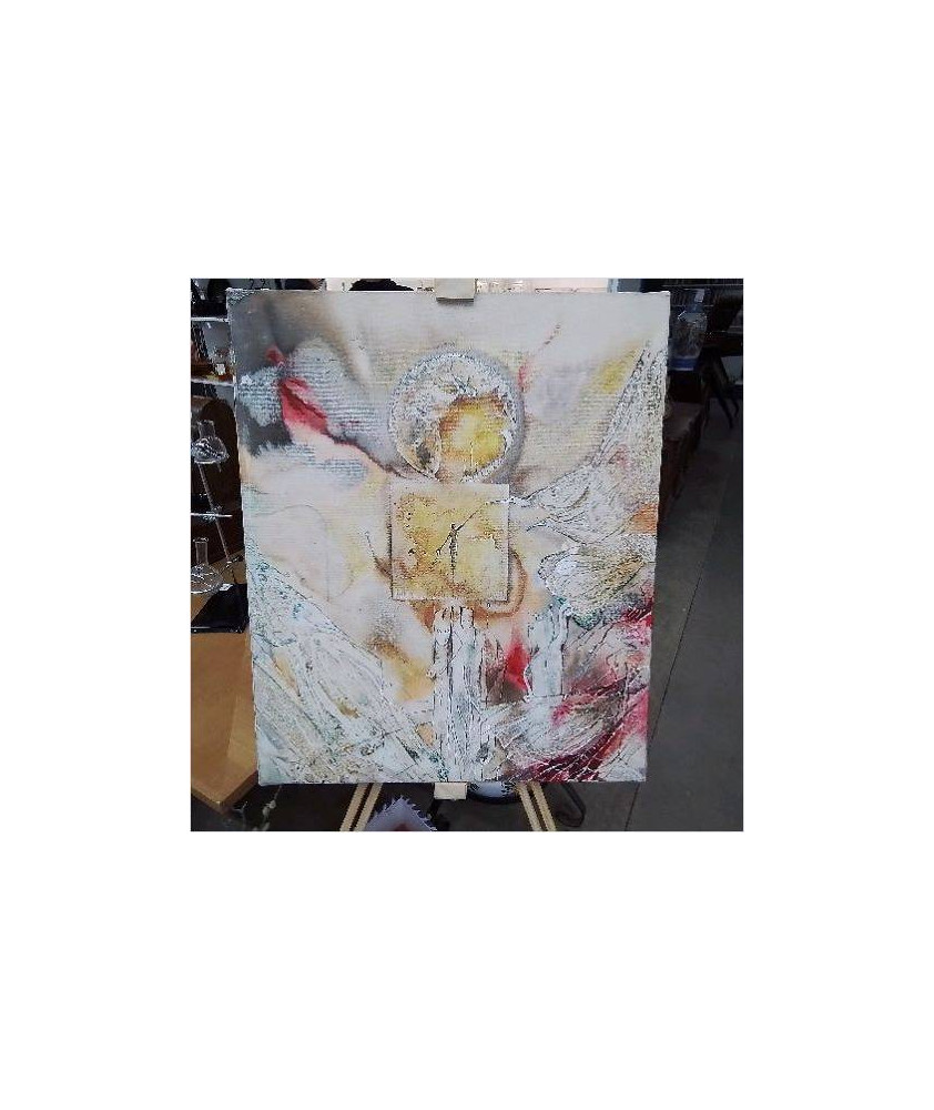 PEINTURE ABOUTISSEMENT SIGNE DE KATCHA