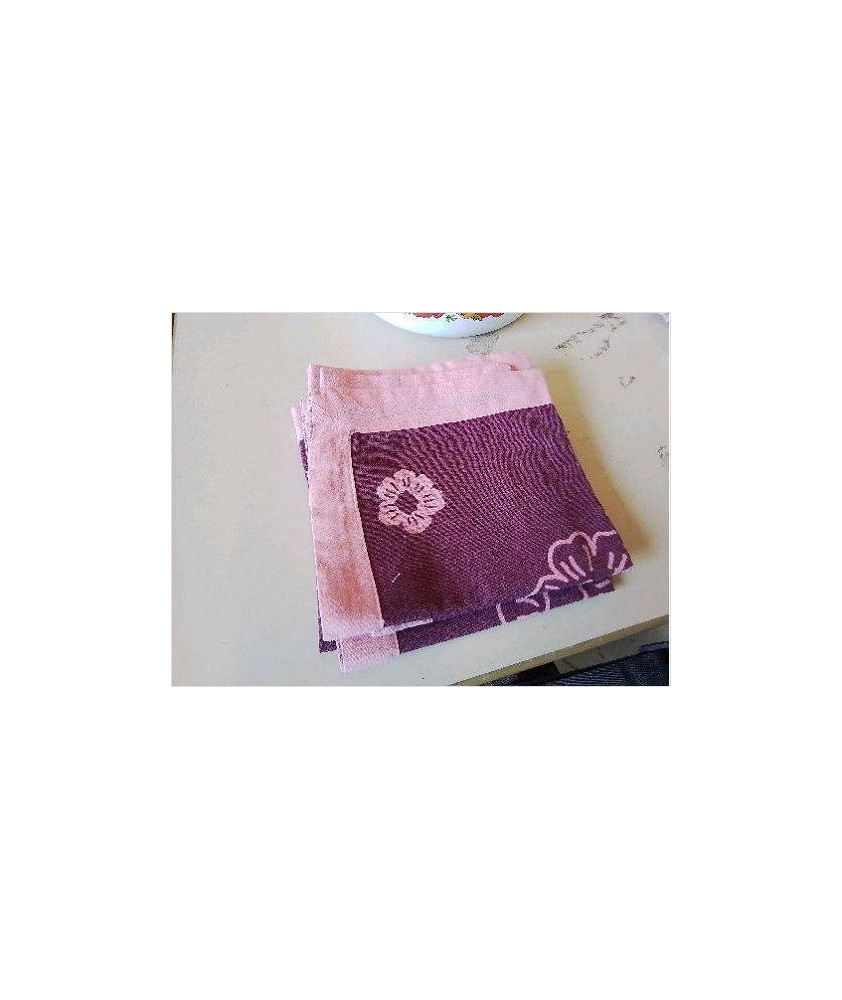 LOT DE 4 SERVIETTES DE TABLE 
