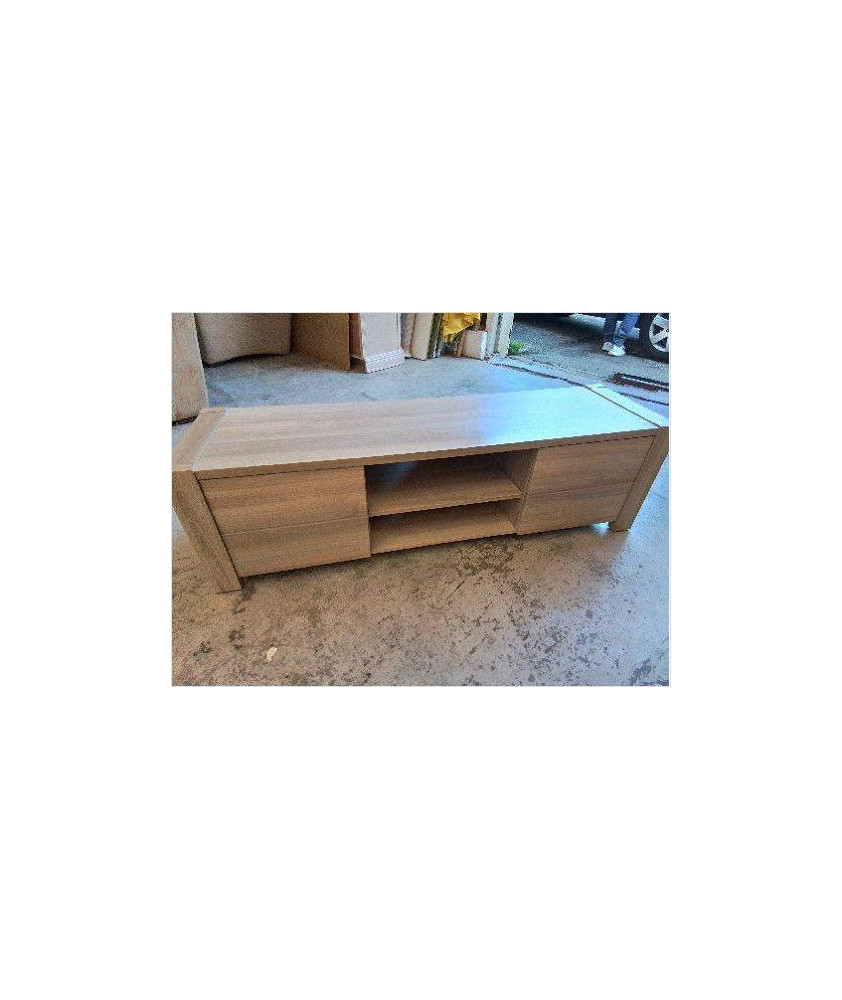 MEUBLE TV IMITATION CHENE
