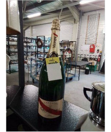 BOUTEILLE FACTICE DE CHAMPAGNE G.H.MUMM CORDON ROUGE 3000ML