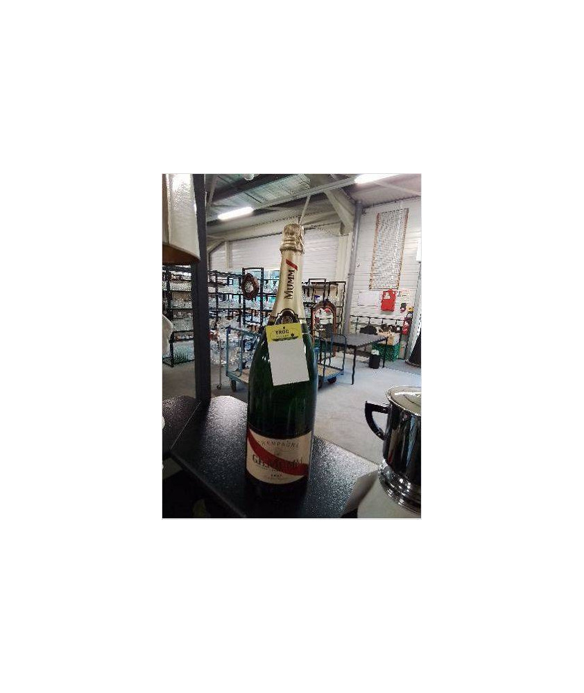 BOUTEILLE FACTICE DE CHAMPAGNE G.H.MUMM CORDON ROUGE 3000ML