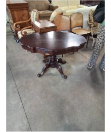 TABLE VIOLONNE ACAJOU NAPOLÉON III