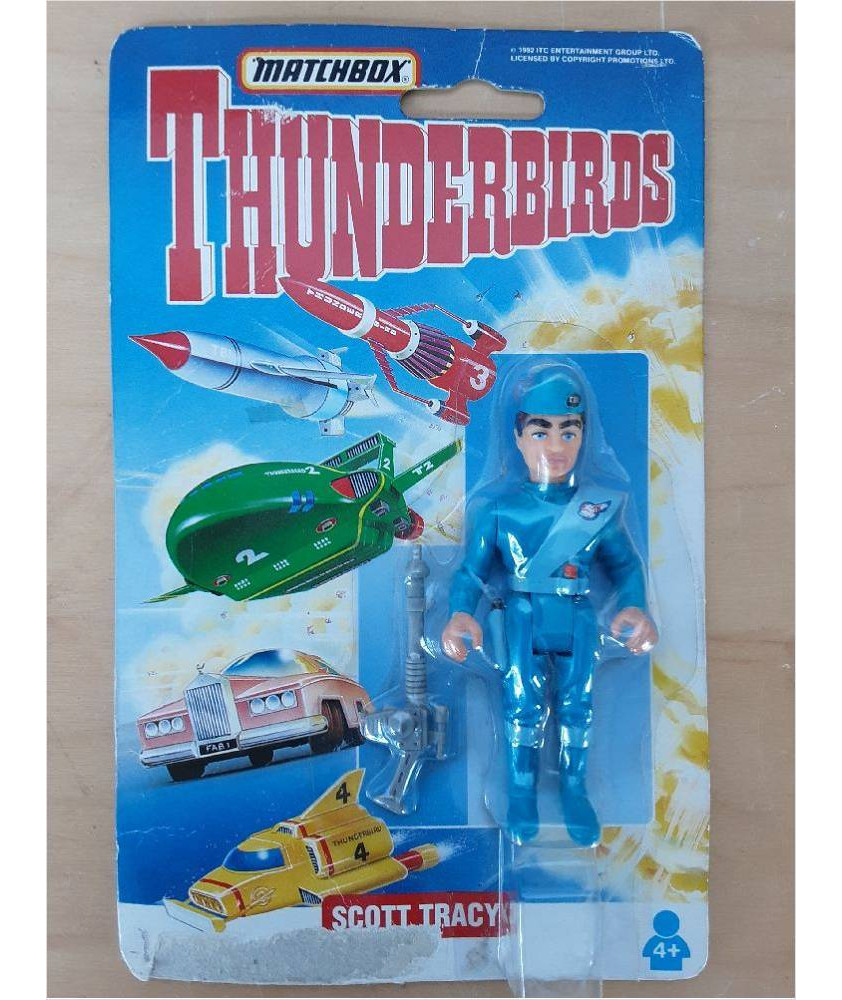 FIGURINE THUNDERBIRDS SCOTT TRACY FIGURINE THUNDERBIRDS SCOTT TRACY