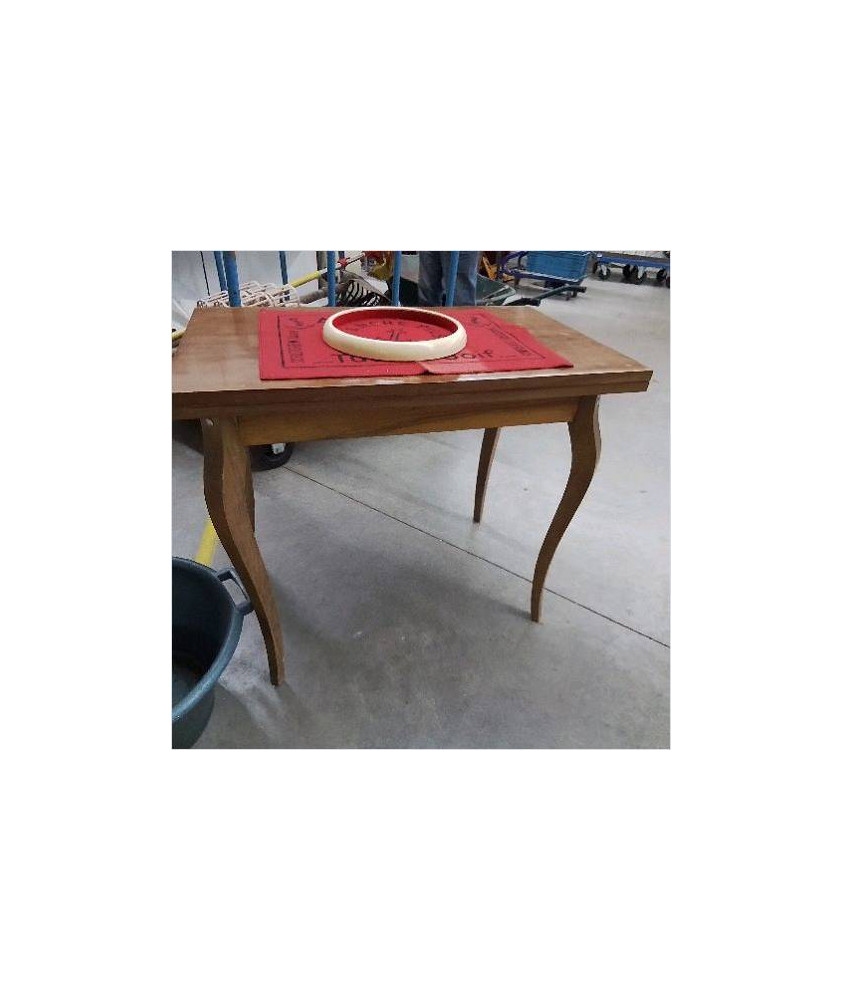 TABLE PORTEFEUILLE PIEDS GALBES