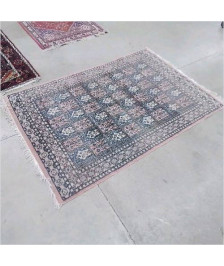 TAPIS ROSE FRANGES 