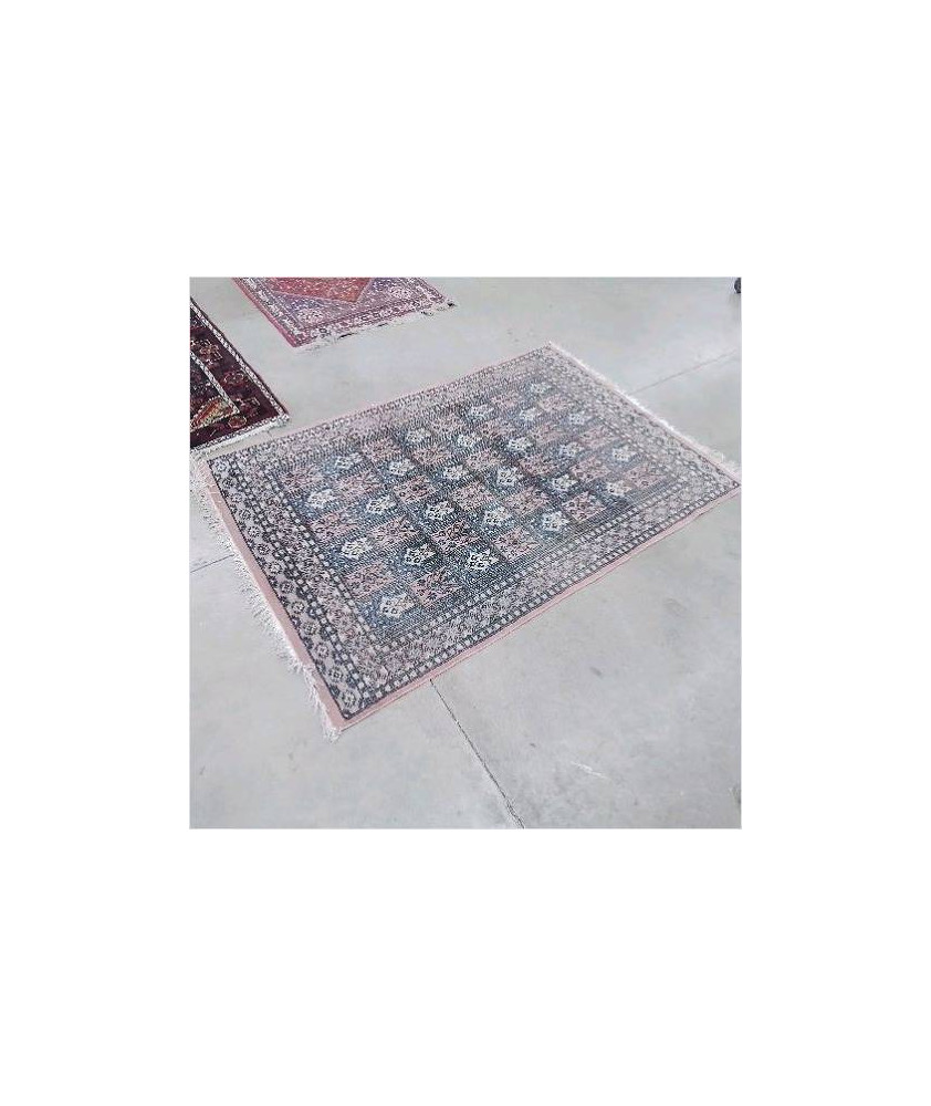 TAPIS ROSE FRANGES 