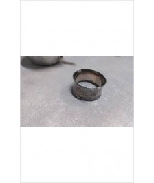 ROND DE SERVIETTE METAL ARGENTÉ 