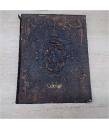 RARE LIVRE CUIR EN RELIEF E.ARNAUD