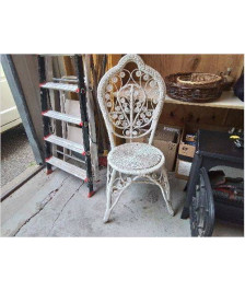 CHAISE EN OSIER TYPE EMMANUELLE