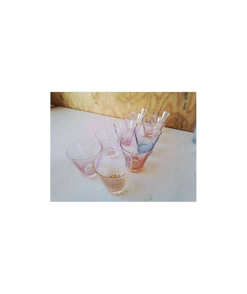 LOT DE 10 VERRES
