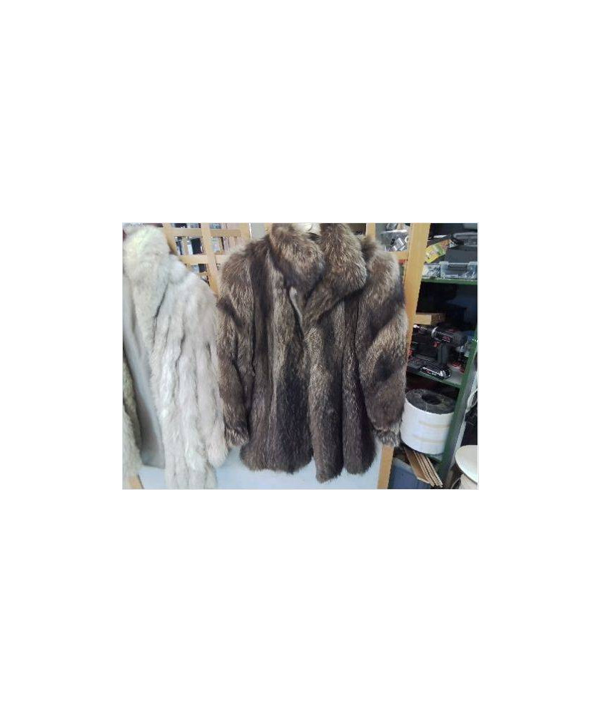 MANTEAU DE FOURRURE DE MARMOTTES 