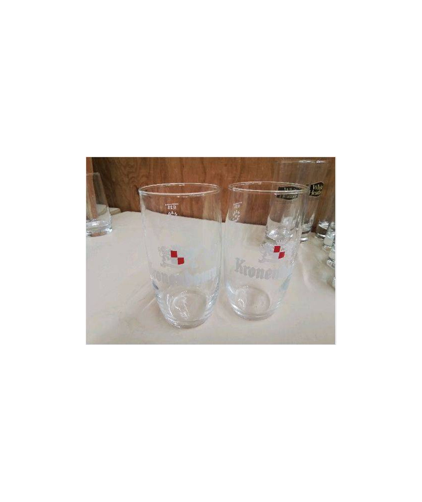 LOT DE 2 VERRES KRONENBOURG