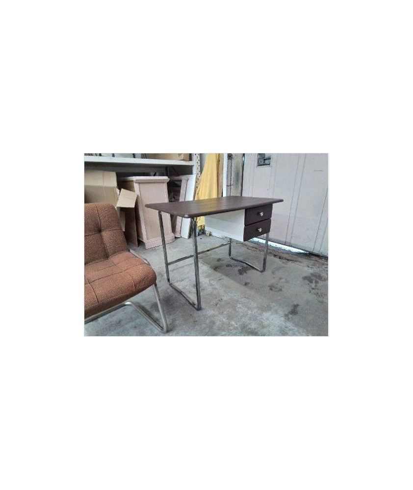 BUREAU DESIGN ANNEE 70/80 SKY ET CHROME