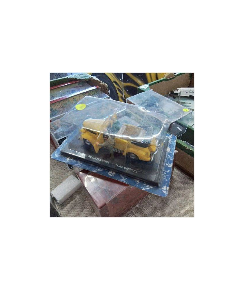 VOITURE JAUNE ENIGME DE L’ATLANTIDE