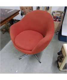 FAUTEUIL ROUGE PIVOTANT