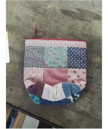 POCHETTE MATELASSÉ POTCHWORK