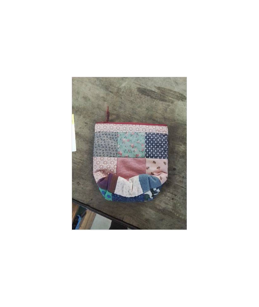 POCHETTE MATELASSÉ POTCHWORK