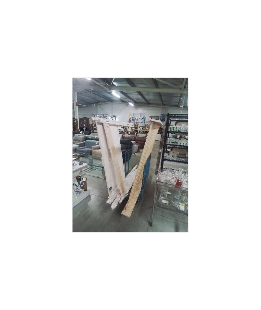 LIT A BLADAQUIN MAISON DU MONDE BOIS CERUSÉ 140X190