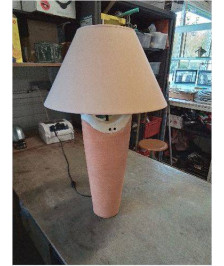 LAMPE ORANGÉ ECRU AJ ORANGÉ 