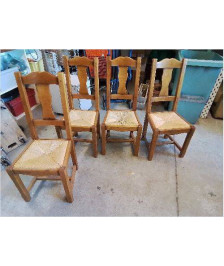  CHAISE EN CHÊNE 