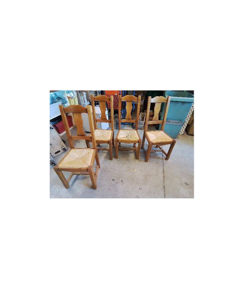  CHAISE EN CHÊNE 