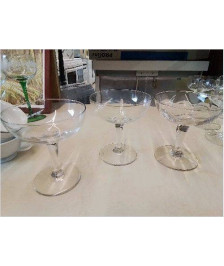 LOT DE 3 COUPES A CHAMAPGNE