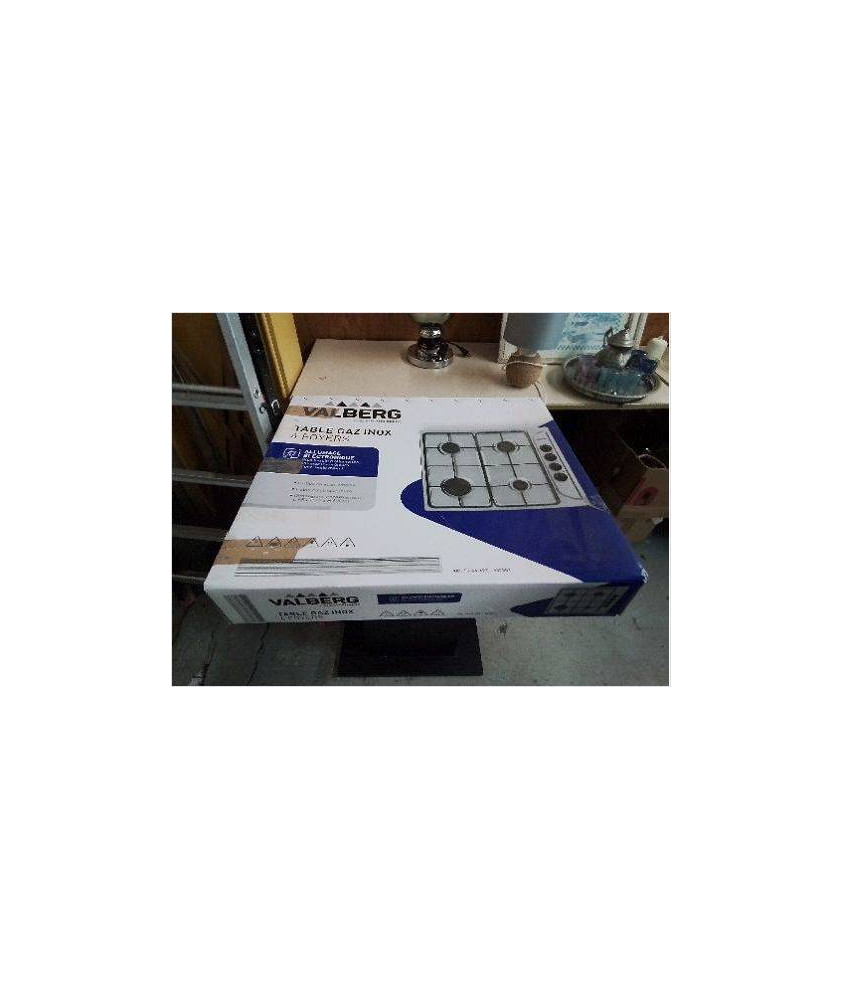 TABLE GAZ INOX 