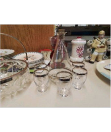 SERVICE A LIQUEUR EN VERRE