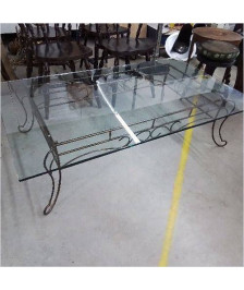TABLE BASSE VERRE 