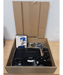 CONSOLE SEGA MEGADRIVE EN BOITE PACK SONIC ( SANS NOTICE )