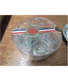 LOT DE 6 VERRES A LIQUEUR