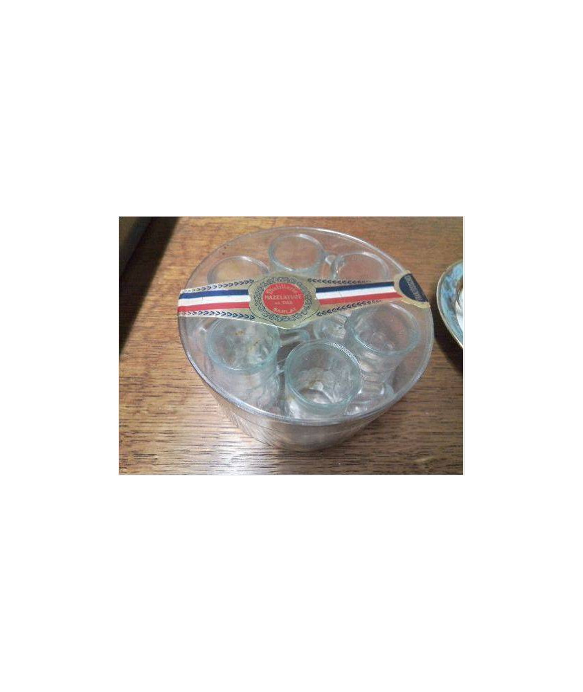 LOT DE 6 VERRES A LIQUEUR