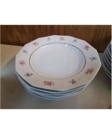 LOT DE 6 ASSIETTES CREUSES