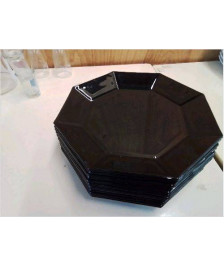 LOT DE 12 ASSIETTES PLATES