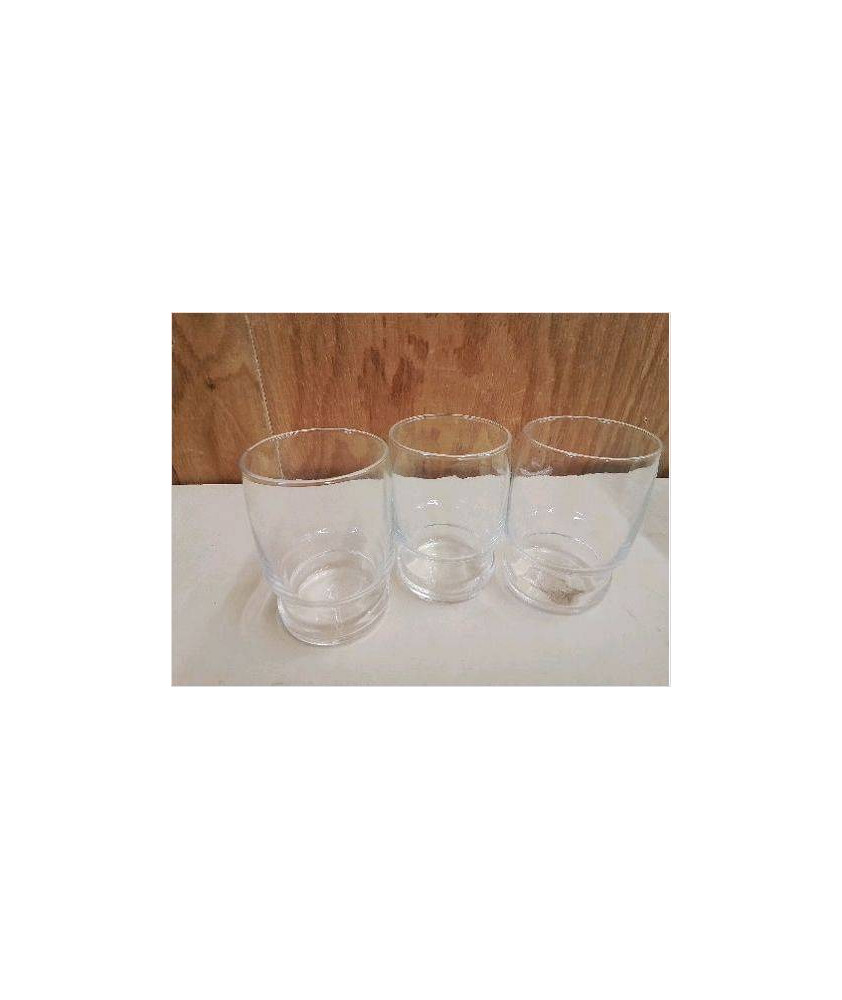 LOT DE 3 VERRES
