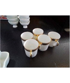 PETITE TASSE EN PORCELAINE DE SOLOGNE